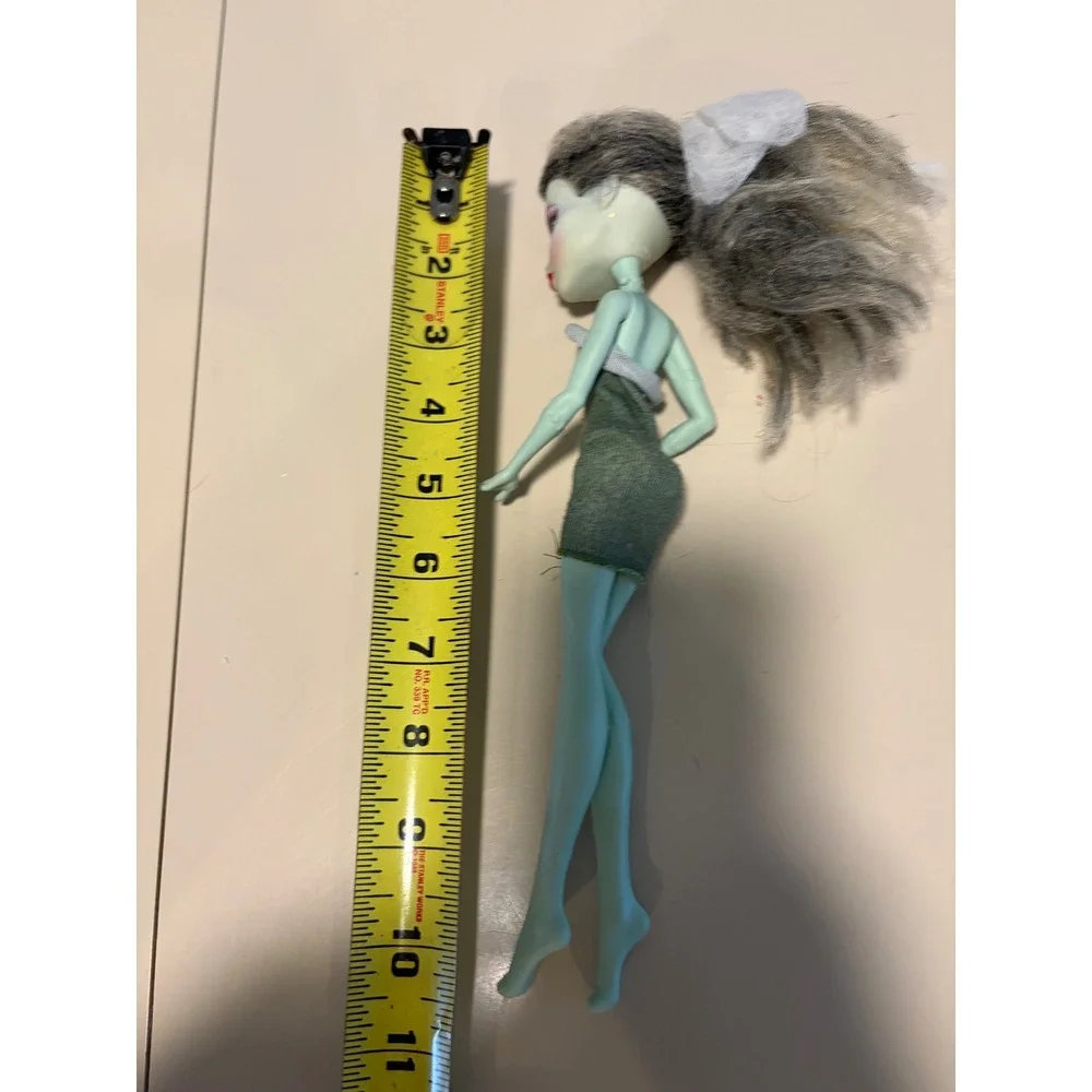 Monster High Frankie Stein Doll Mint Green Stitched Custom Base 10.5 Inch